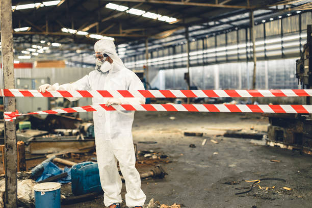 Professional Infectious Disease Decontamination technician working in Sidney, IL